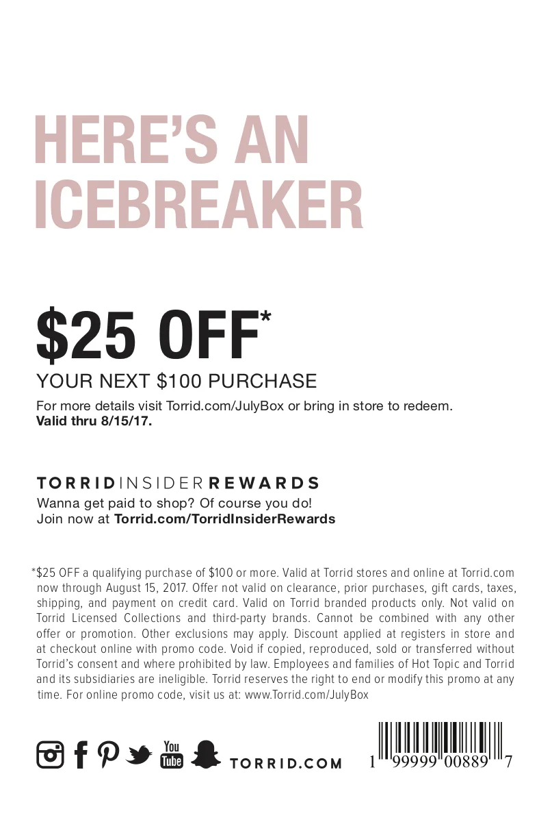 Off broadway coupon deals 2019